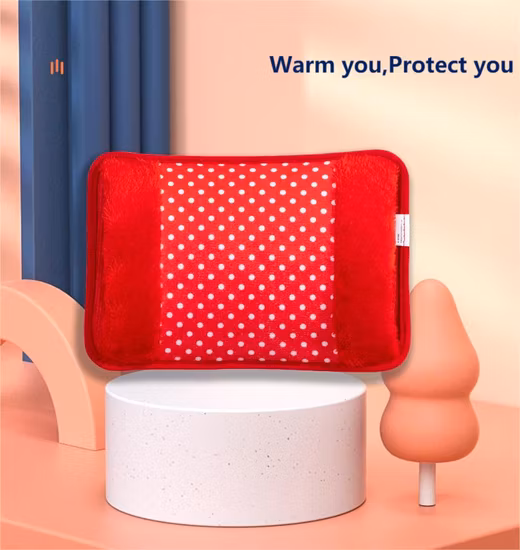 Brand Design Heating Rechargeable Fabric Electric Warm Thermal Hot Water Bag for Promotion Gift
