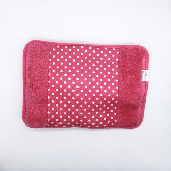OEM Rechargeable Hand Warmers Electric Hot Water Bag with Cover Box Printing Logo