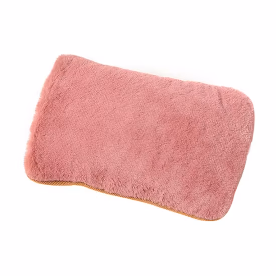 安いソフトフリースカバー電気カイロ温水バッグ充電式ホット